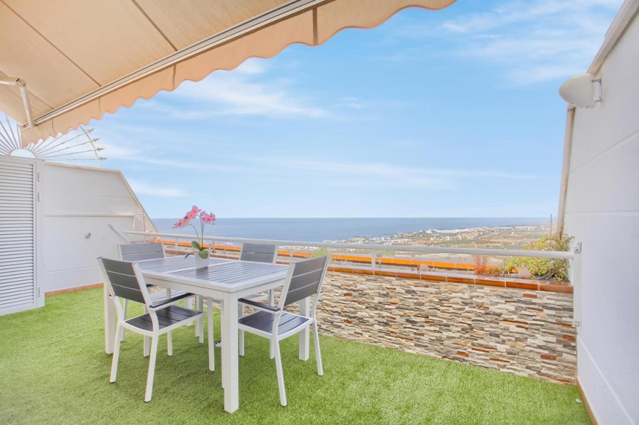 Luxury Penthouse, Best Sunset, Heated Pool, Fast Wifi Costa Adeje  Exterior foto